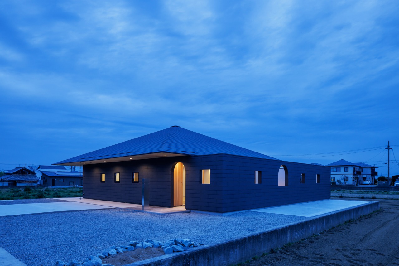 ⋂(キャップ)の家