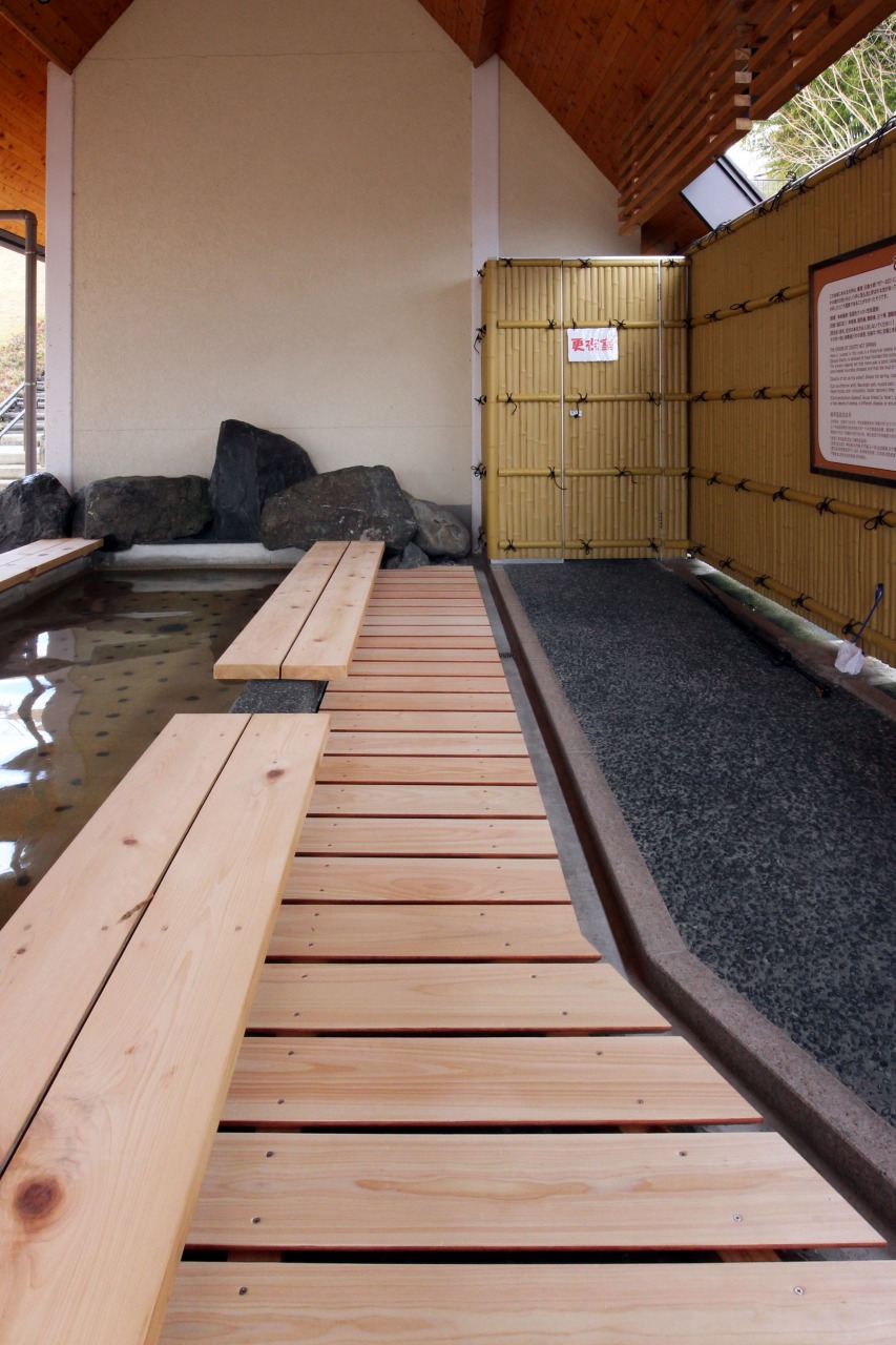 おごと温泉観光公園足湯施設